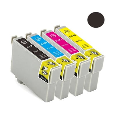 Tinteiro Compatível Epson T0911 Preto