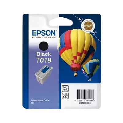 Cartucho de tinta Original Epson T019 Negro