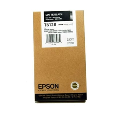 Cartucho de tinta Original Epson T6128 Negro Mate
