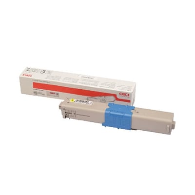 Toner Original OKI C332/MC363 Amarelo 3K