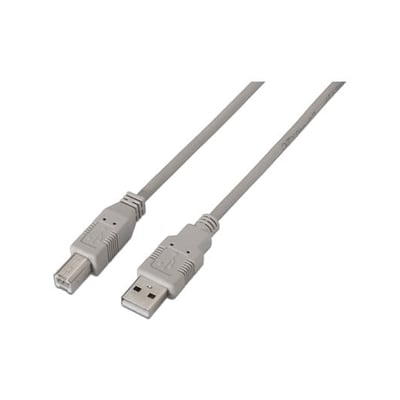 Cable USB 2.0 Tipo A-B 1m - Beige