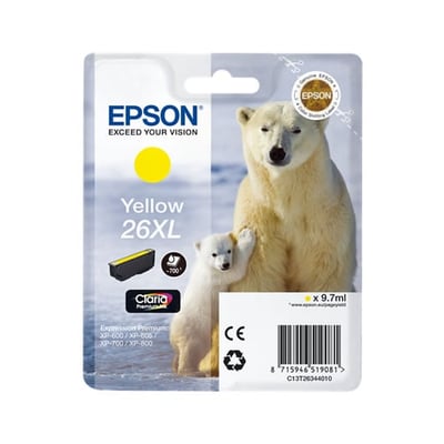 Cartucho de tinta Original Epson T2634 Amarillo XL