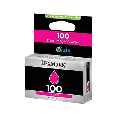 Cartucho de tinta Original Lexmark 100 (14N0901) Magenta