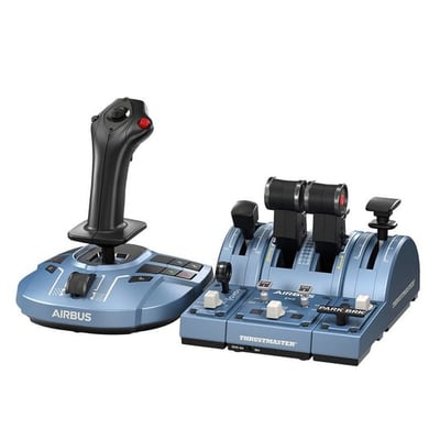 Thrustmaster TCA Captain Pack X Airbus Edition, USB Joystick + alavanca de controlo do motor Analógico PC, Xbox