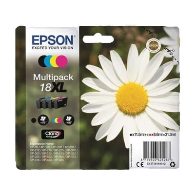 Cartucho de tinta Original Epson T1816 Pack 4 colores Alta C.