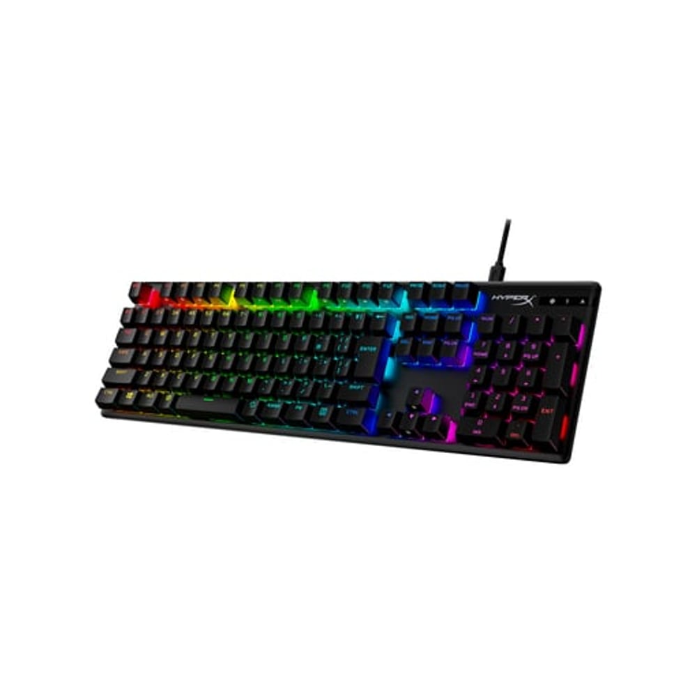 Teclado mecânico de gaming HyperX Alloy Origins PBT HX Red