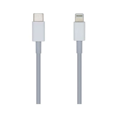 Cable Lightning - USB-C 2.0 Blanco 20cm