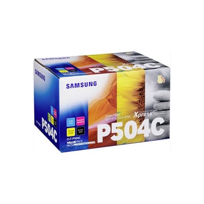 Toner Original Samsung 504 Pack 4 Cores