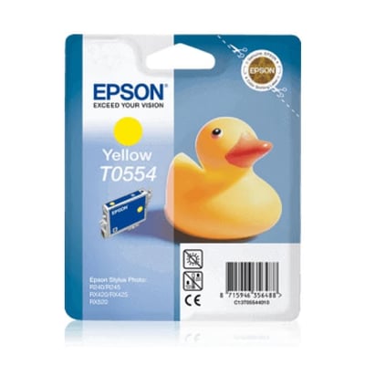 Cartucho de tinta Original Epson T0554 Amarillo