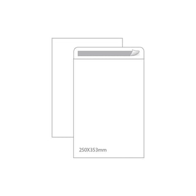 Envelopes Saco Branco 250x353mm 90gr Autodex -50un