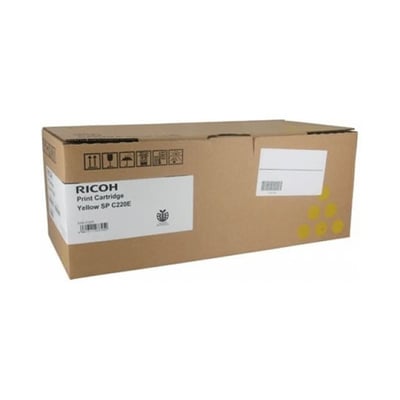 Toner Original Ricoh SPC220/221/222 Amarelo