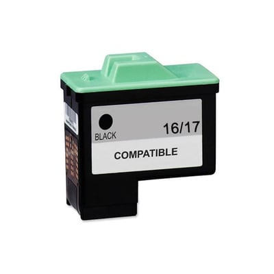 Tinteiro Compatível Lexmark 16 / 17 Preto
