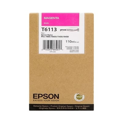 Cartucho de tinta Original Epson T6113 Magenta