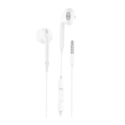Auriculares EarTech Com Microfone Jack 3.5mm - Branco