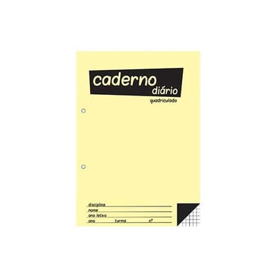 Cuaderno Diario B5 (25x17,6cm) 60g - Cuadrícula