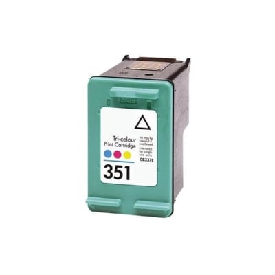Cartucho de tinta reciclado HP 351 (CB337EE) Tricolor