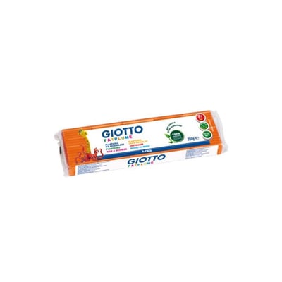Plasticina Giotto Patplume 350gr - Naranja