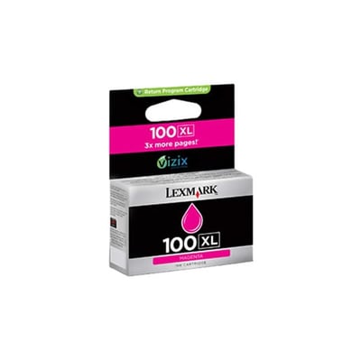 Cartucho de tinta Orig. Lexmark 100 XL (14N1070) Magenta