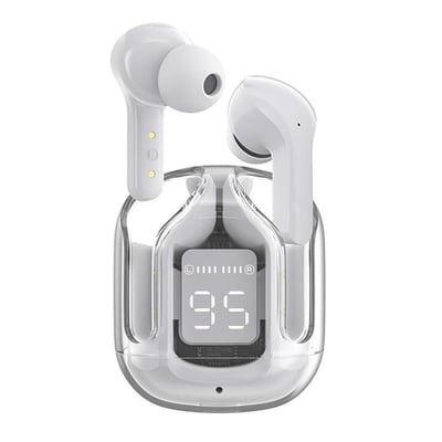 Auriculares Bluetooth Acefast Crystal T06 - Blanco