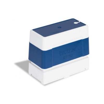 Estrutura Carimbo Brother 27mm x 70mm Azul