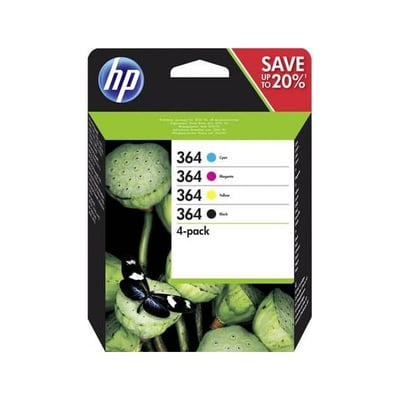 Pack Tinteiros Originais HP 364 - Pack 4