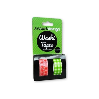Cinta Adesiva Decorativa Washi Tape Miscelania -2un