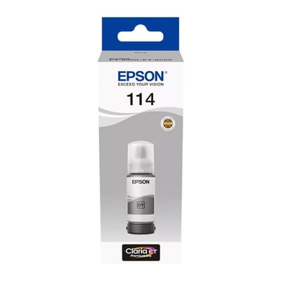 Tinteiro Original Epson EcoTank 114 Cinzento