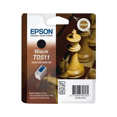 Cartucho de tinta Original Epson T051 Negro