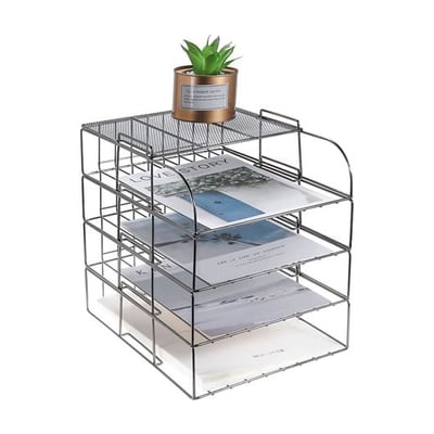 Tablero de metal con 4 cajones