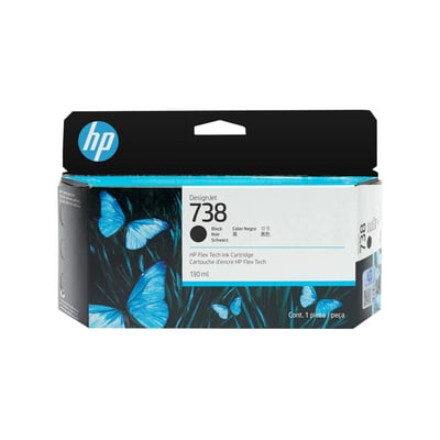 Tinteiro Original HP 738 130ml Preto