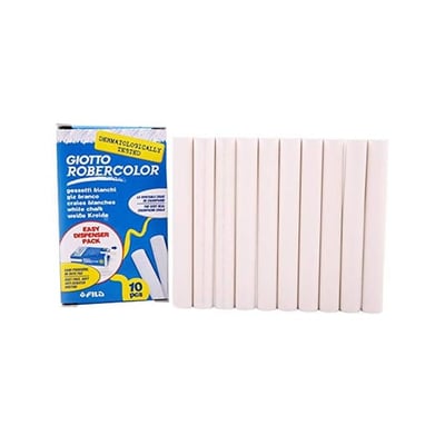 Giz Branco Giotto Robercolor Cx 10un