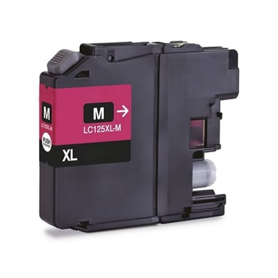 Tinteiro Compatível Brother LC125 Magenta Versão 3