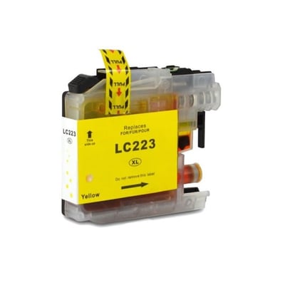 Tinteiro Compatível Brother LC223 Amarelo