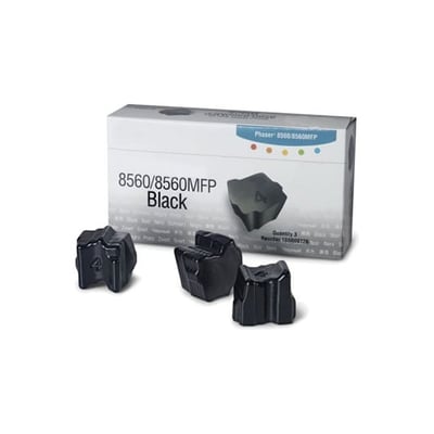 Tinta Sólida Compatível Xerox 8560 Preto 3un