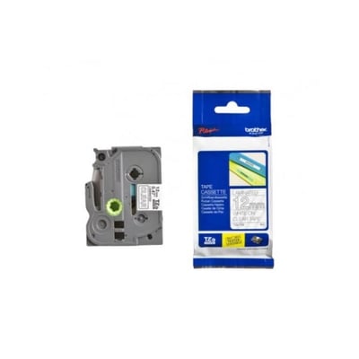Fita Original Brother TZe135 Transp/Branco 12mm