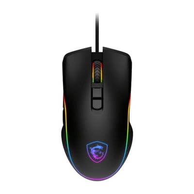 Rato MSI Forge GM300 RGB USB-A 7200 DPI Preto