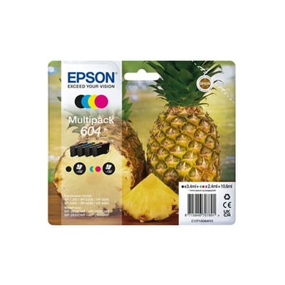 Cartucho de tinta Original Epson 604 Pack 4 Colores
