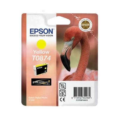 Cartucho de tinta Original Epson T0874 Amarillo