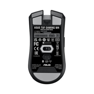 Rato Asus TUF Gaming M4 Wireless RF Wireless + Bluetooth Ótico 12000 DPI