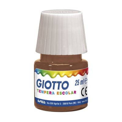 Guache Giotto Tempera Escolar 25ml - Marrón
