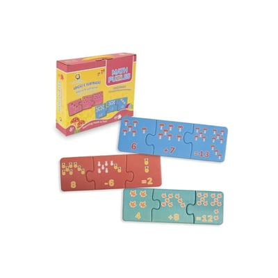 Puzzle Match it! Adição e Subtração