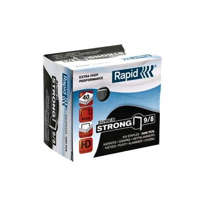 Grapas 9/8 Rapid (10/50Hojas) Cx 5000un