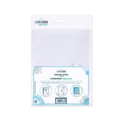Envelope para Caderno Inteligente A5 