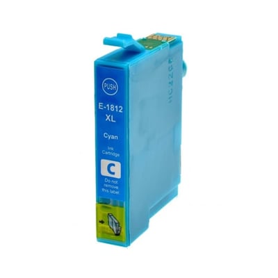 Tinteiro Compatível Epson 18XL (T1812) Ciano Alta Cap.
