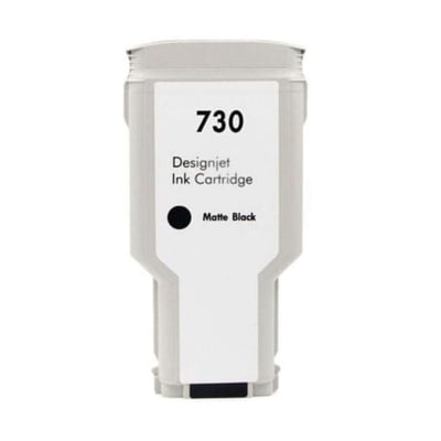 Tinteiro Compatível HP 730 Preto Mate (300ml)