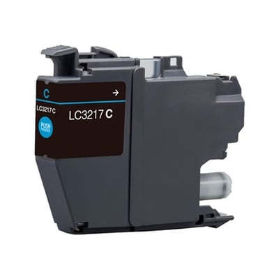 Tinteiro Compatível Brother LC3217 Ciano