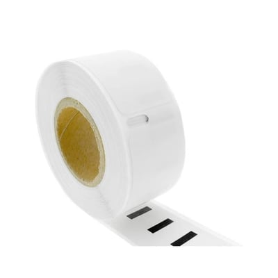 Etiquetas Compatibles Dymo Blancas 25x25mm