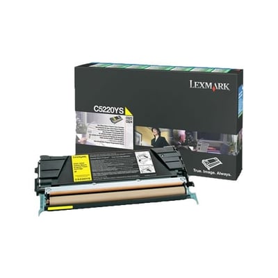 Toner Original Lexmark C522 Amarelo