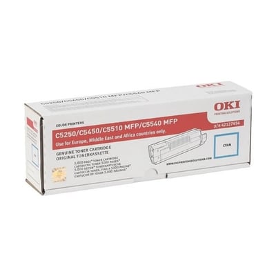 Toner Original OKI C5250/C5450 Ciano Alta Cap.