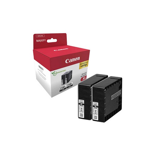 Tinteiro Original Canon PGI-2500 XL Preto - Pack 2